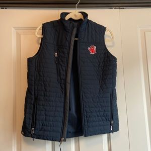 Women’s navy vest